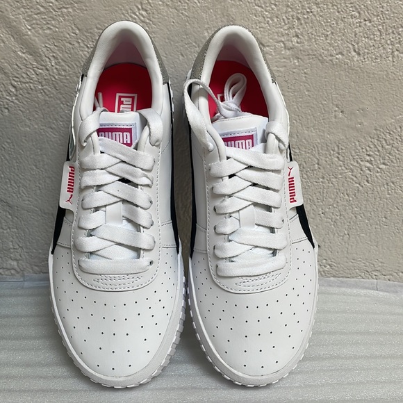 Puma - Women’s Leather Sneakers - Picture 6 of 8